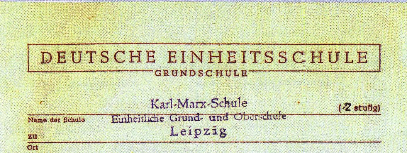 Briefkopf Karl-Marx-Schule