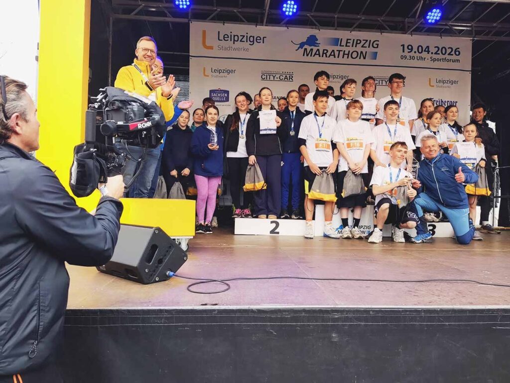Starker 2. Platz beim 48. Leipziger Schüler-Mannschafts-Marathon