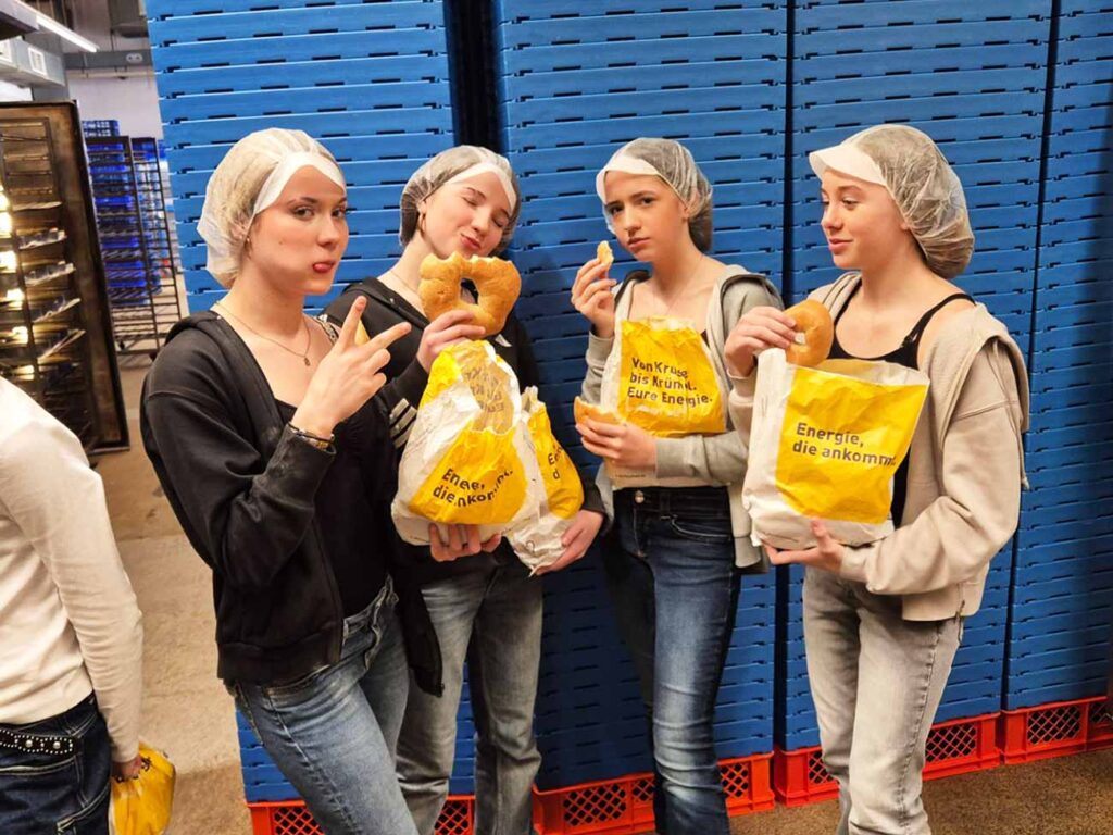 Zwischen Tradition und Technik: Berufsorientierung in der Backstube