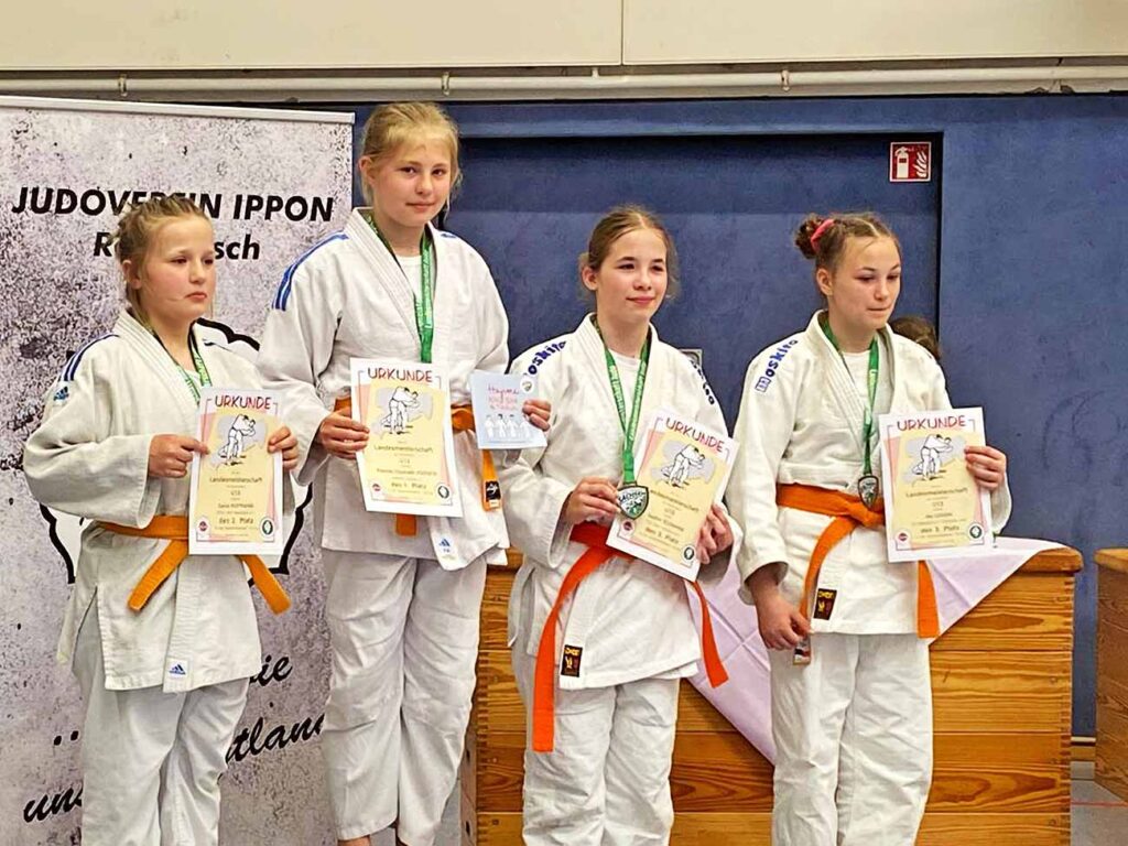 Erfolgreiche Judoka aus der 5b: Rashmi Födisch glänzt auf Landesebene