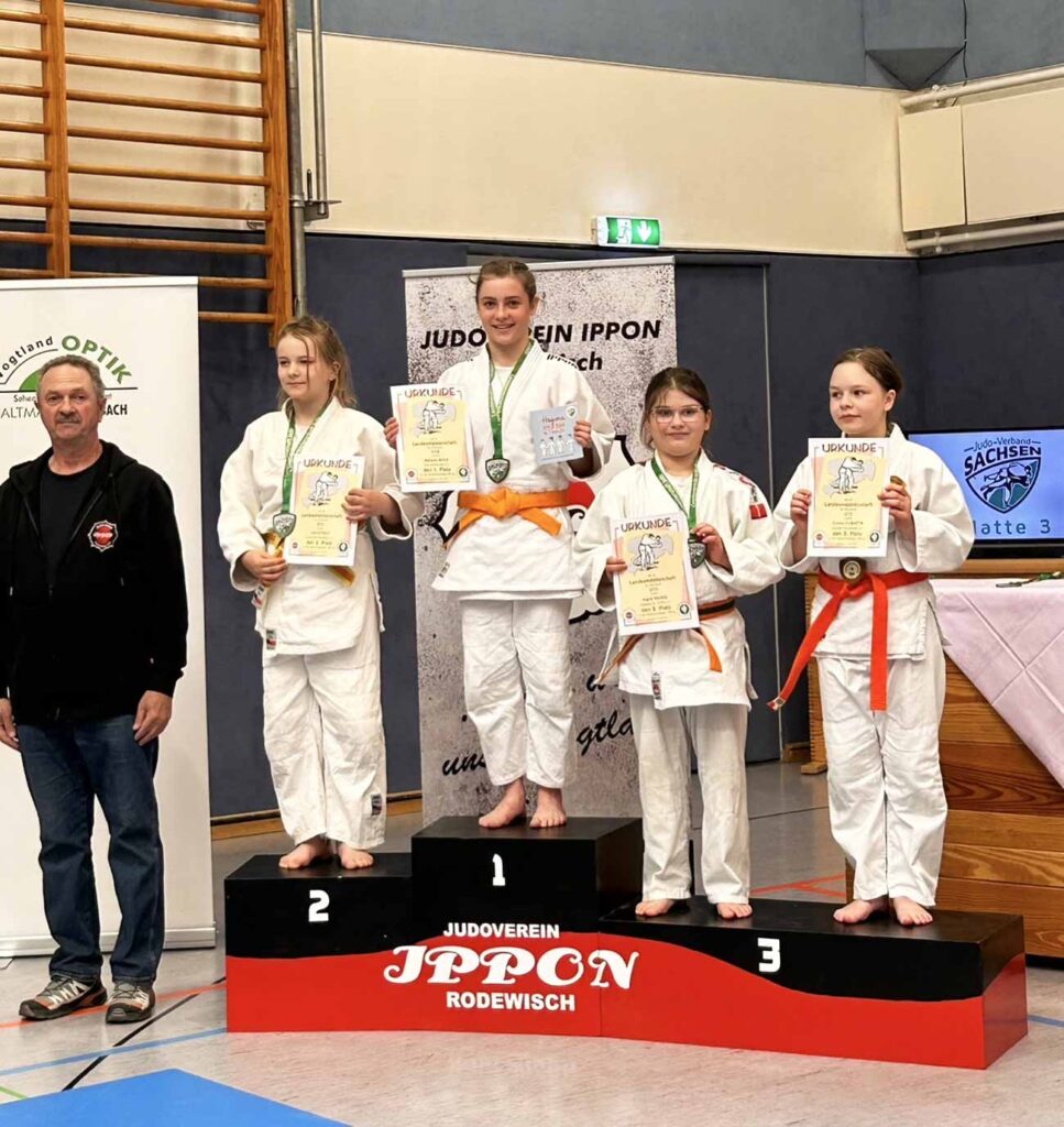 Melinda Bock wird Landesmeisterin im Judo