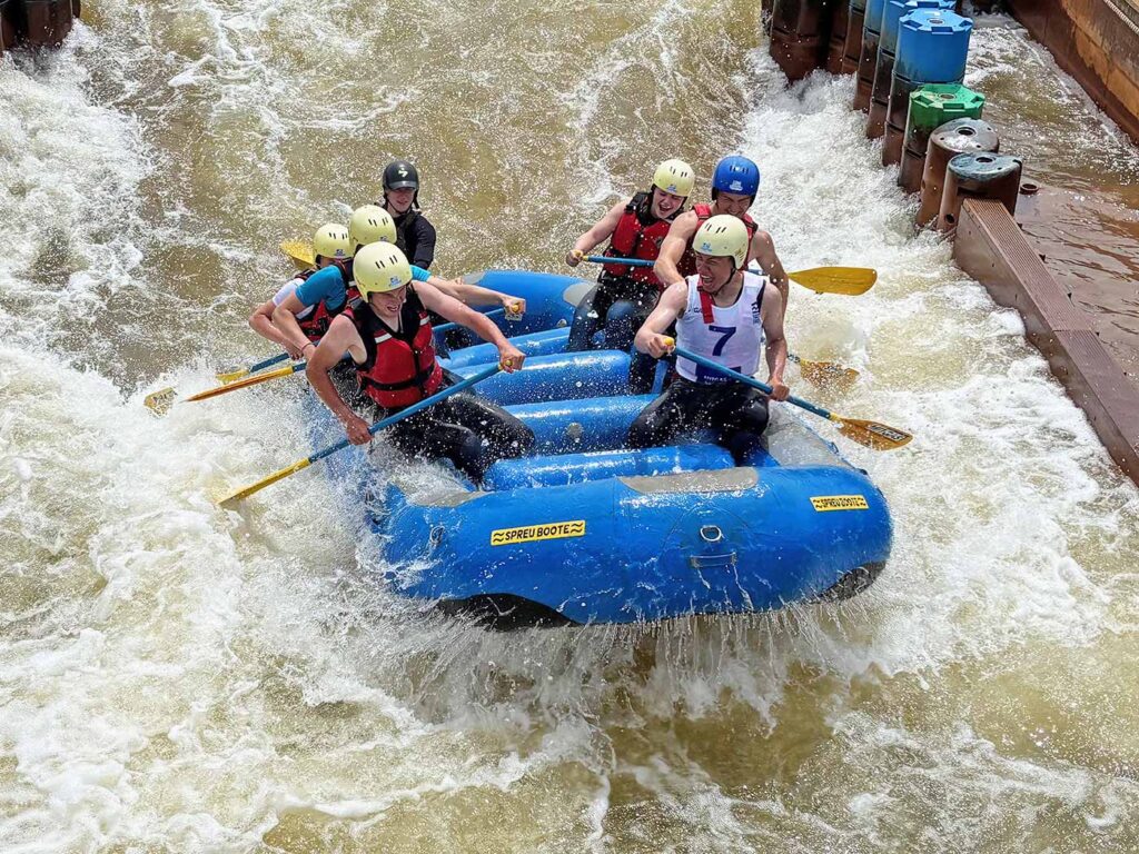 Rafting: SOS-Express macht Namen alle Ehre!