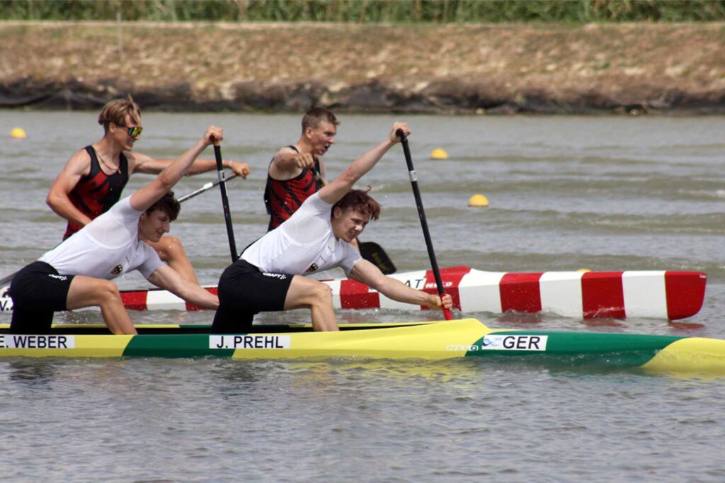 Gold im Kanu-Rennsport für Jonas Prehl