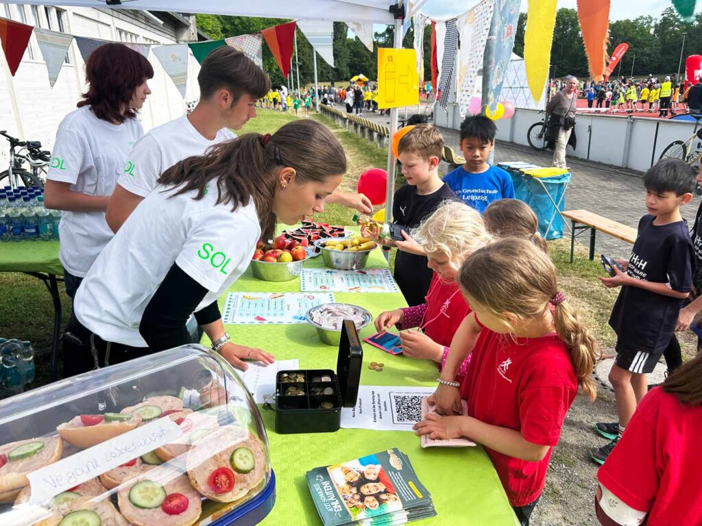 Wir waren dabei: Staffellauf der Leipziger Grund- und Förderschulen